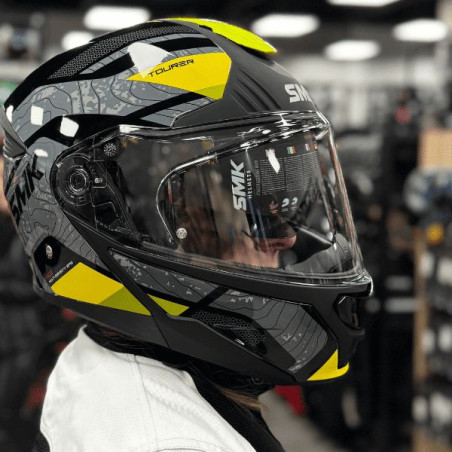 SMK flip-up helmet, size M