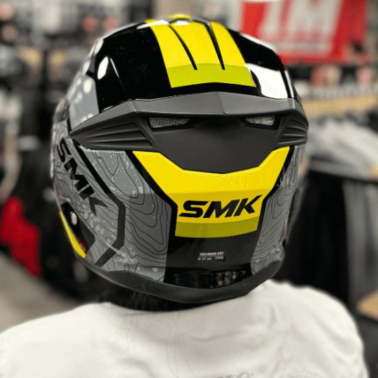 SMK flip-up helmet, size M