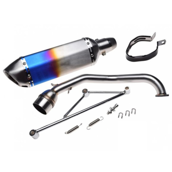 GY6 4T 125 sports muffler