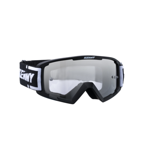 KENNY RACING glasses, model: TRACK KID / JUNIOR, color: black, lens: clear