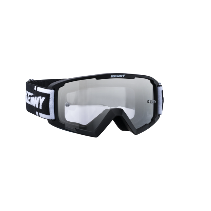 KENNY RACING glasses, model: TRACK KID / JUNIOR, color: black, lens: clear