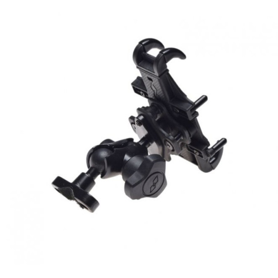 Universal phone holder for steering wheel mounting