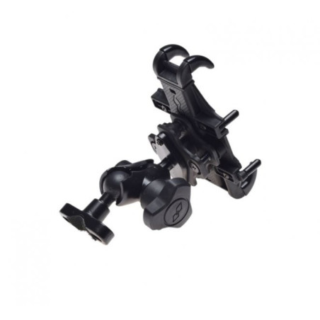 Universal phone holder for steering wheel mounting