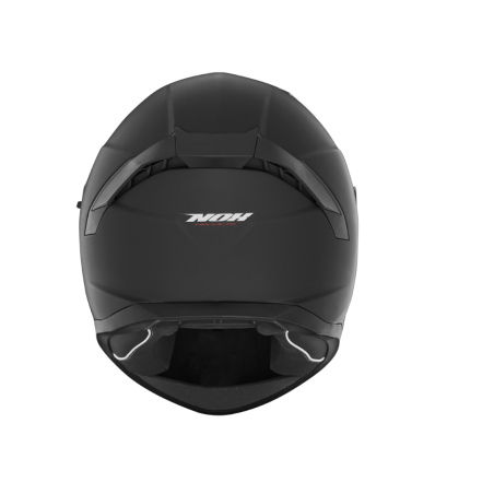 NOX glossy/black helmet with sunglasses, size L
