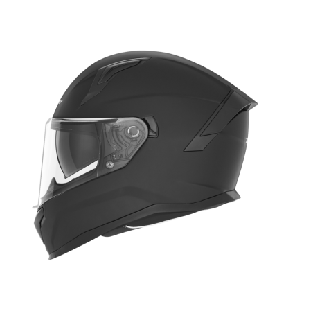 NOX glossy/black helmet with sunglasses, size L