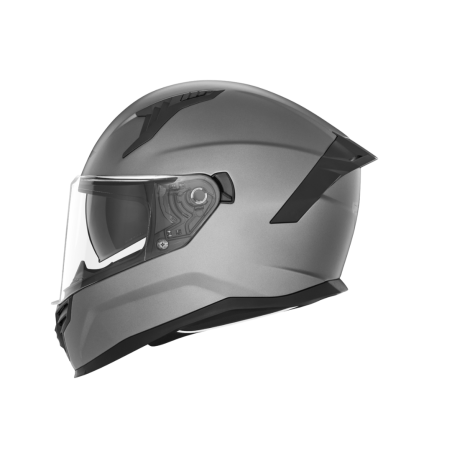 NOX grey/matte helmet with sunglasses, size L