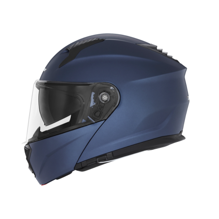 NOX blue/matte flip-up helmet, size M