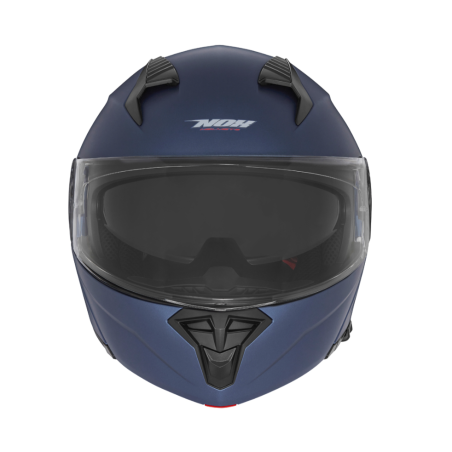 NOX blue/matte flip-up helmet, size M