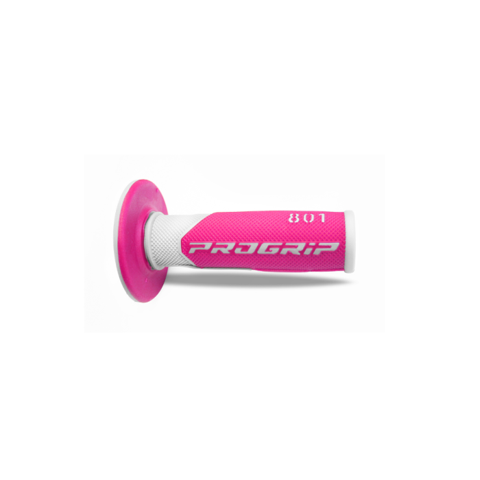 PROGRIP grips white/pink PG801 (22+25mm, length 115mm)