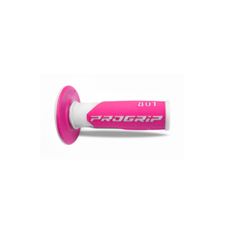 PROGRIP grips white/pink PG801 (22+25mm, length 115mm)