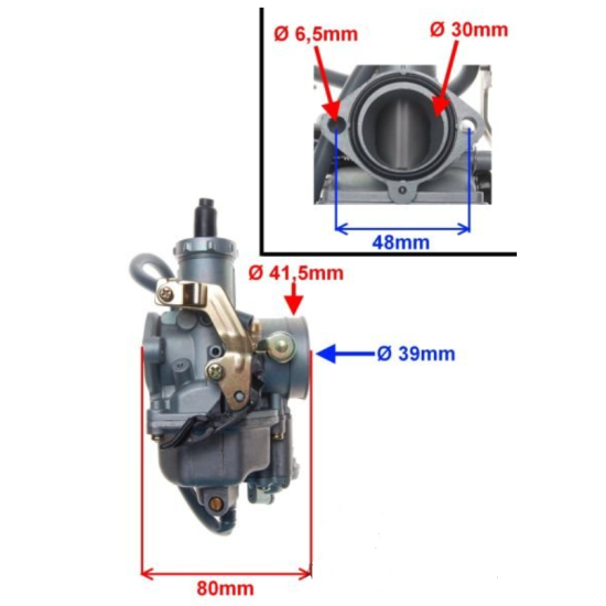 ATV150/200/250 carburetor
