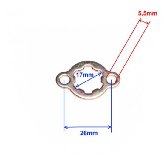 Front sprocket lock