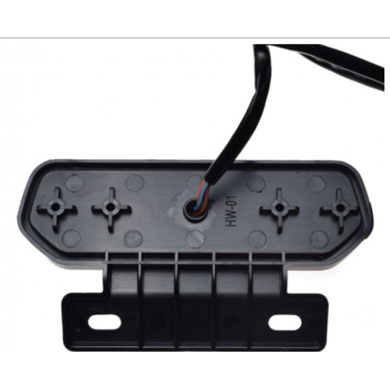 Universal LED taillight with integrated turn signals, without E-marking