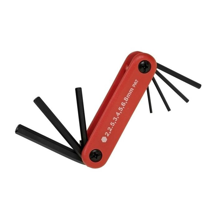 Hexagon key set 2mm - 8mm