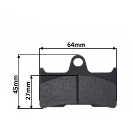 CF MOTO rear brake pads