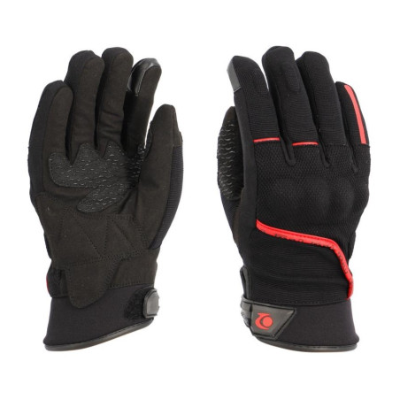 Trendy textile winter gloves, XL