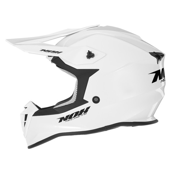 NOX helmet CROSS / OFFROAD N633 white glossy, size L