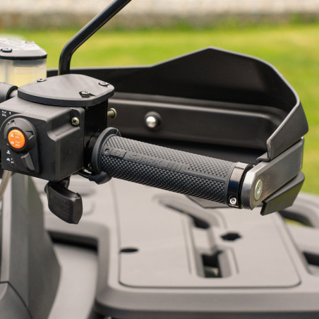 SHARK 4ZONE heated grips with heated throttle grip for ATV