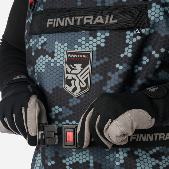 Waders Finntrail ENDURO CamoGrey 1525, size L