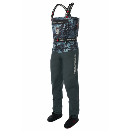 Waders Finntrail ENDURO CamoGrey 1525, size L