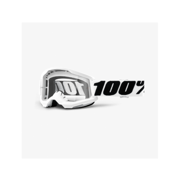 100 PERCENT STRATA 2 EVEREST CLEAR LENS glasses white/black