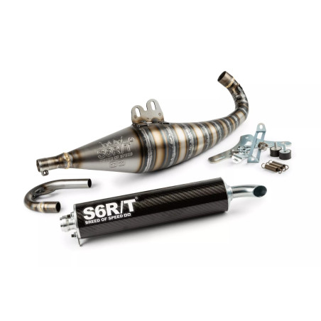 Stage6 R/T 70cc Minarelli horizontal LC cylinder and muffler kit