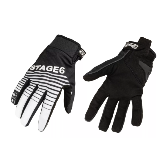 Stage6 Street white/black gloves