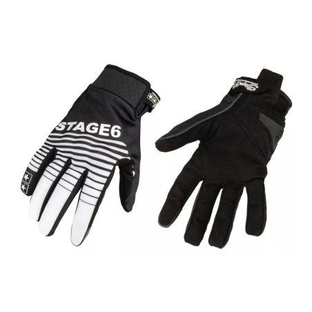 Stage6 Street white/black gloves