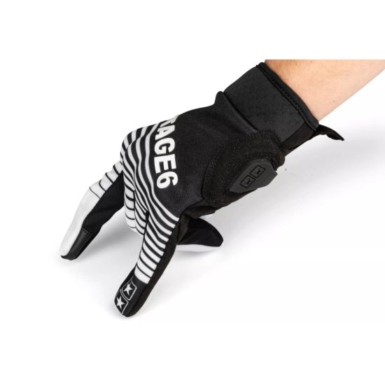 Stage6 Street white/black gloves