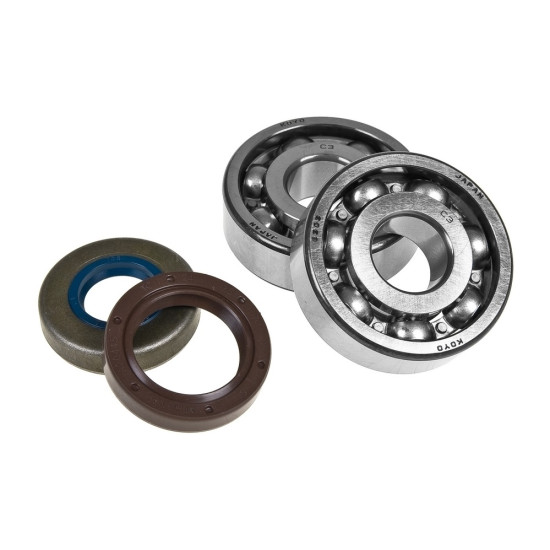 Minarelli AM6 crankshaft Athena Metal C3 bearing set