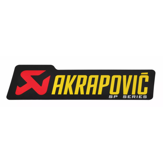 Akrapovic lipdukas 90mm