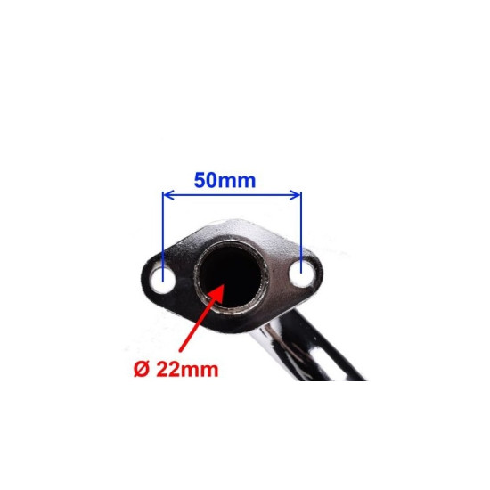 GY6 4T sports muffler