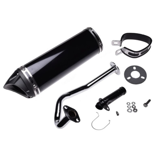 GY6 4T sports muffler