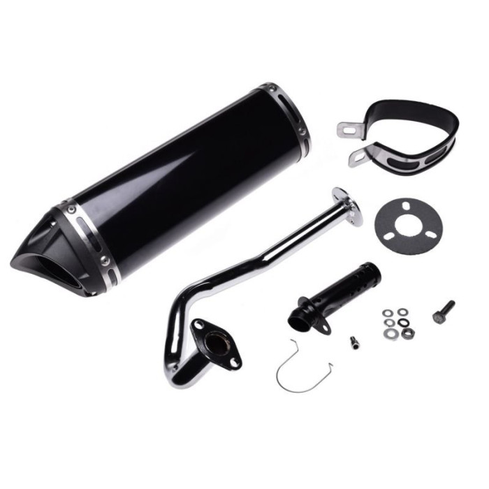 GY6 4T sports muffler