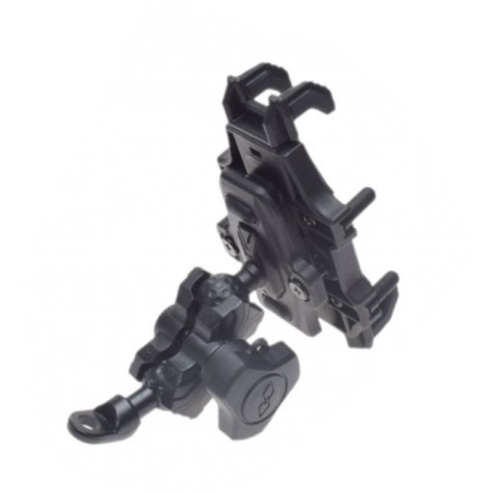Universal phone holder for steering wheel mounting