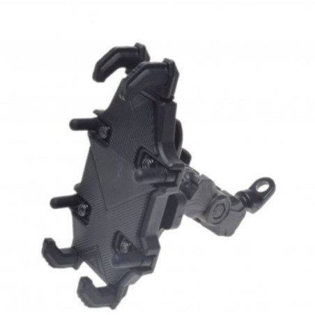 Universal phone holder for steering wheel mounting