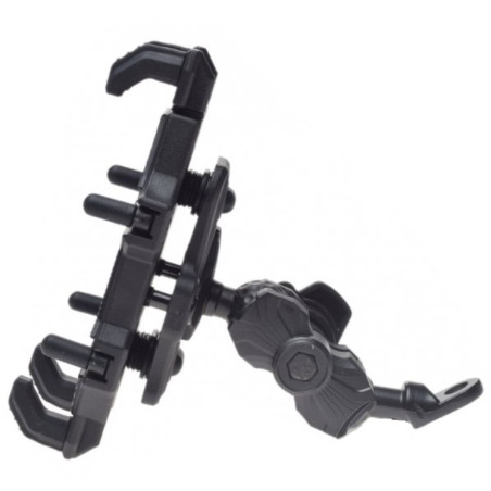 Universal phone holder for steering wheel mounting