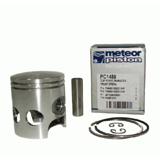 METEOR piston TOP PERFORMANCES / DR EVO 70cc PIAGGIO / GILERA pin 12MM