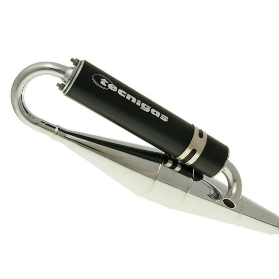 Tecnigas Next R Minarelli 100cc muffler CHROME