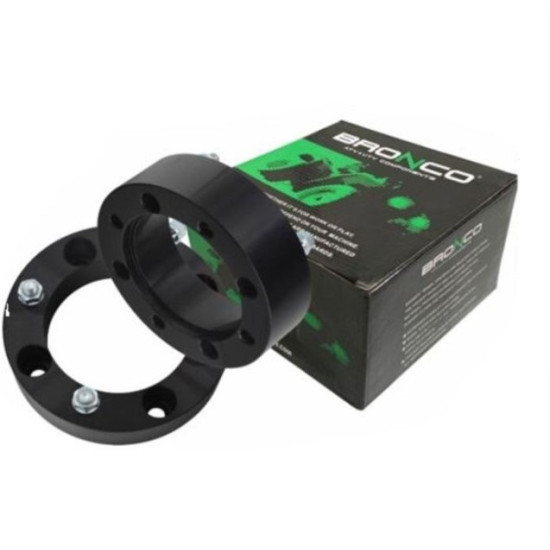 BRONCO wheel spacers 1'' 4/110-10mm BLACK. CFMOTO, Yamaha, Honda, Kawasaki