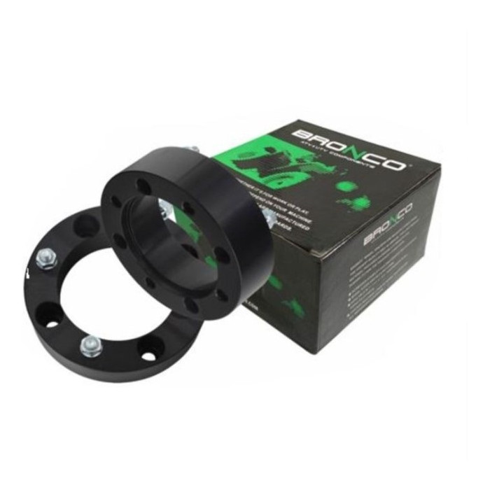 BRONCO wheel spacers 1'' 4/110-10mm BLACK. CFMOTO, Yamaha, Honda, Kawasaki