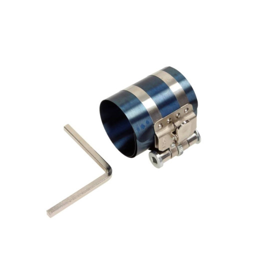 Piston ring compressor