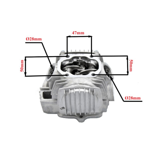 ATV 110 4T cylinder galva