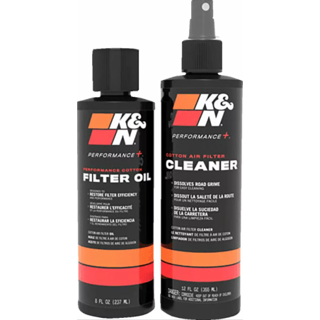 K & N AIR FILTER CARE KIT BLACK