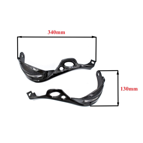 Hand guards for 22mm handlebars