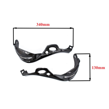 Hand guards for 22mm handlebars