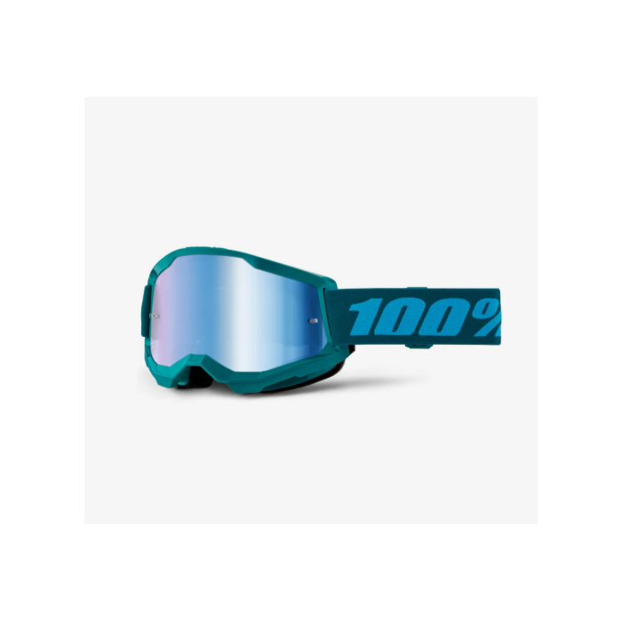 100 PERCENT STRATA 2 STONE - MIRROR BLUE LENS glasses
