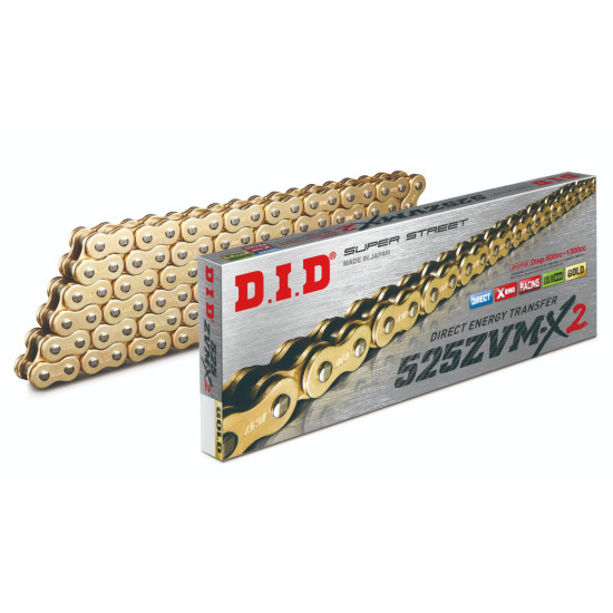 DID 525 ZVMX chain, 118 links long