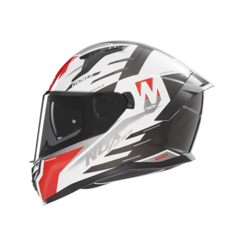 NOX shiny helmet with sunglasses, size XL