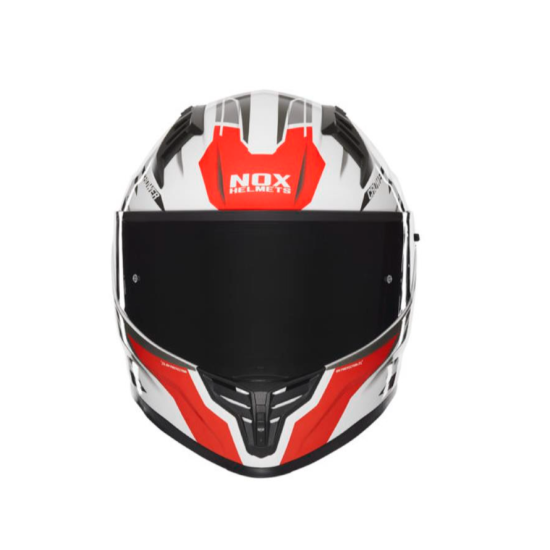 NOX shiny helmet with sunglasses, size XL